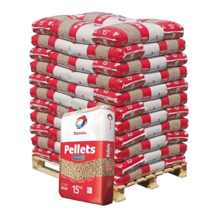 Palet de Pellets Total Premium – 66 Sacos de 15 kg